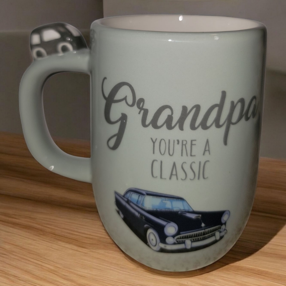 Vintage Car Mug for Grandpa
